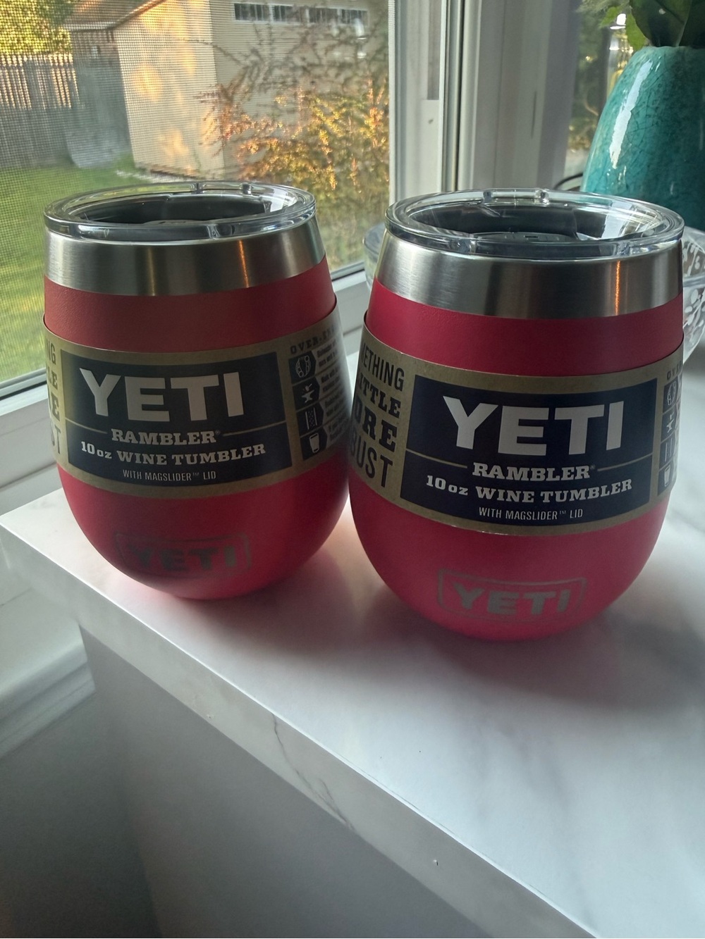 Yeti Rambler 10 oz Wine Tumblers Bimini Pink (Set of 2)